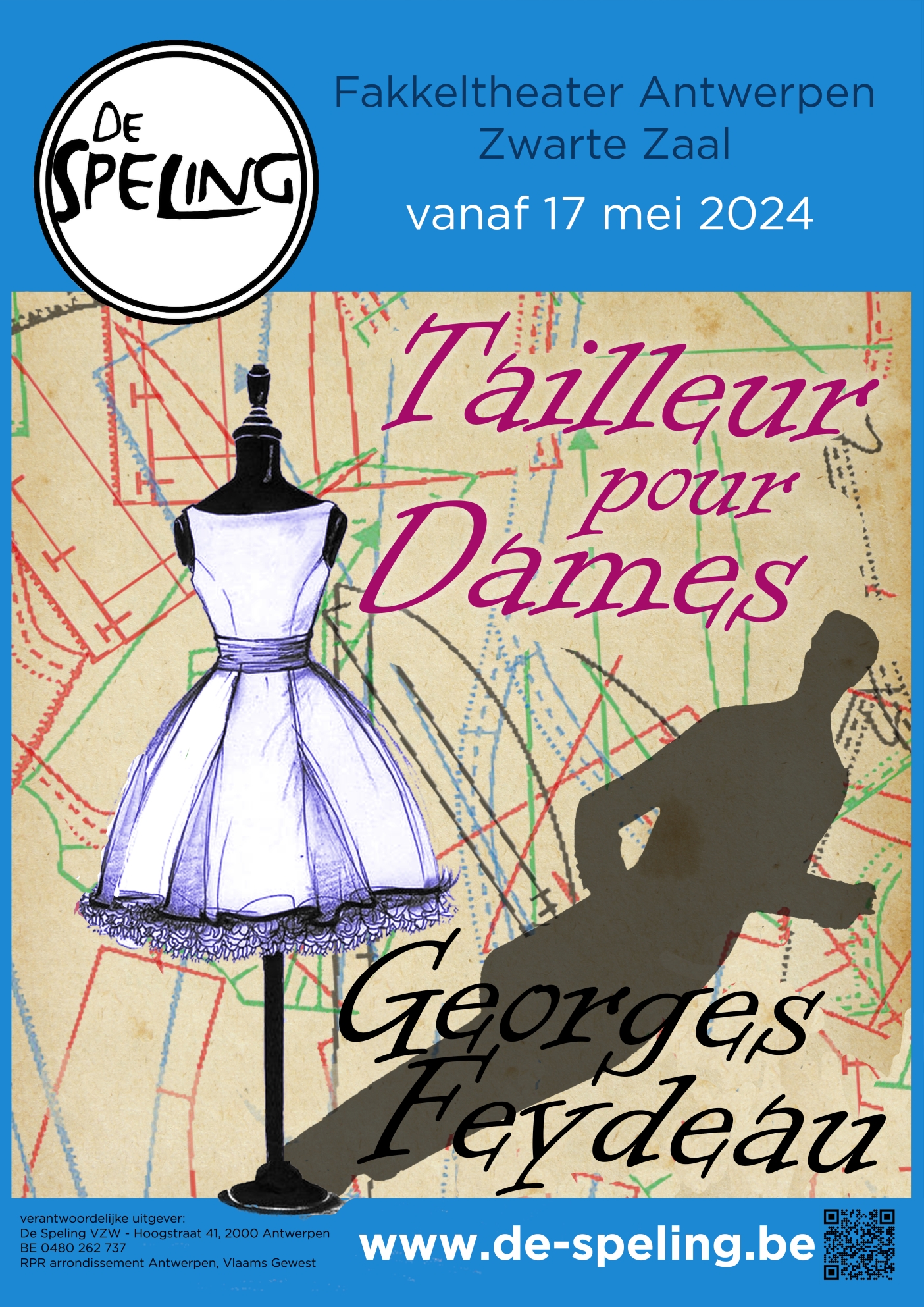 Affiche Dood van een Handelsreiziger website